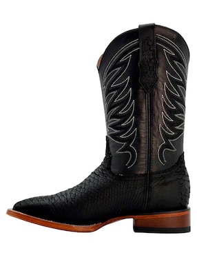Bota Calzado Del Bajío Vaquera de piel para hombre