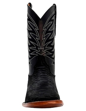 Bota Calzado Del Bajío Vaquera de piel para hombre