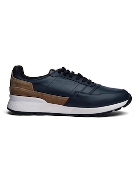 Tenis de piel Black Peppers para hombre