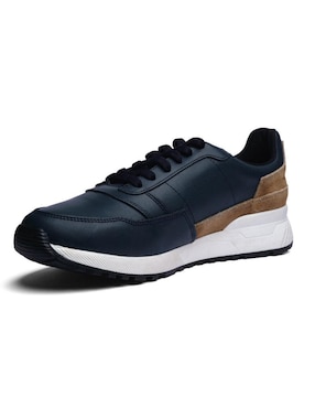 Tenis de piel Black Peppers para hombre