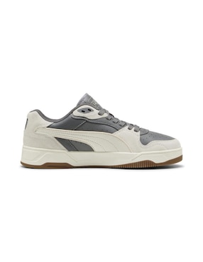 Tenis de piel Puma Rebound Break Low para hombre