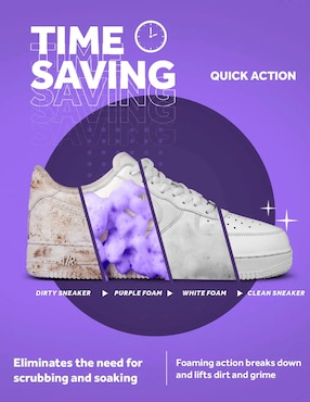 Espuma limpiadora para calzado Crep Protect
