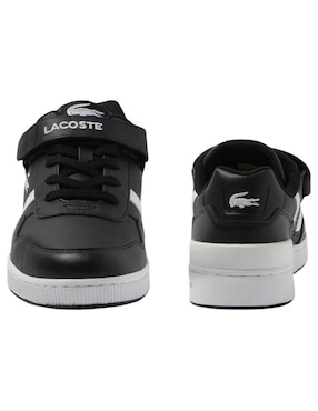 Tenis de piel Lacoste T-Clip VLC para hombre