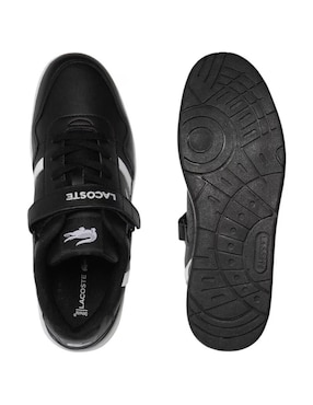 Tenis de piel Lacoste T-Clip VLC para hombre