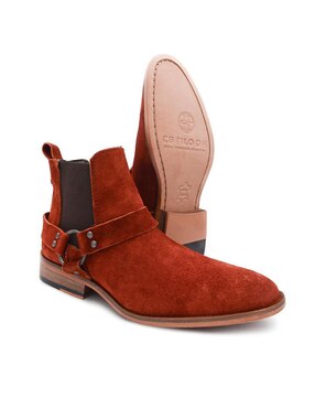 Botín Estilo Dh de piel para hombre