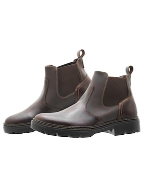 Bota Merano de piel para hombre