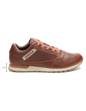 Tenis de piel Caterpillar para hombre