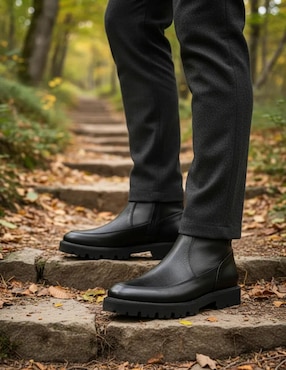 Botín Gromo Royal de piel para hombre