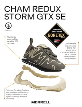 Tenis Merrell Gore-Tex para hombre