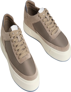 Tenis Calvin Klein Basket Cupsole Laceup Ny Mix para hombre