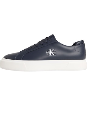 Tenis Calvin Klein Basket Cupsole Laceup Lth Ml para hombre