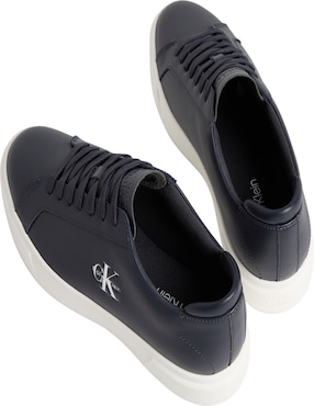 Tenis Calvin Klein Basket Cupsole Laceup Lth Ml para hombre
