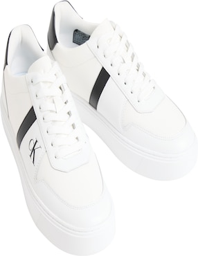 Tenis Calvin Klein Classic Cups Lace Lth Emb Tongue para hombre