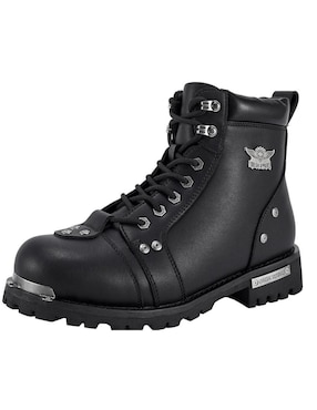Botín Itasca de piel para hombre