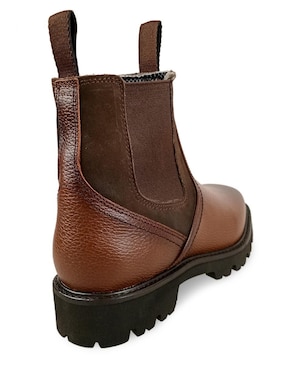 Botín Gromo de piel para hombre