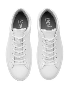 Tenis de piel Flexi para hombre