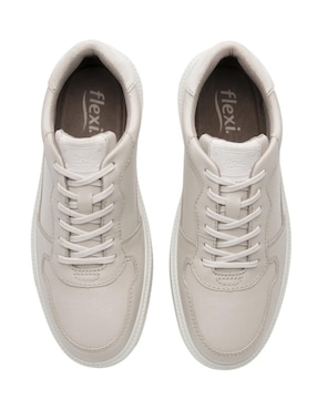 Tenis de piel Flexi para hombre