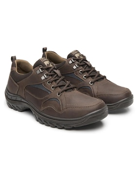 Tenis de piel Flexi para hombre