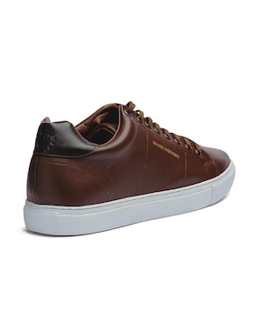 Tenis de piel Black Peppers para hombre