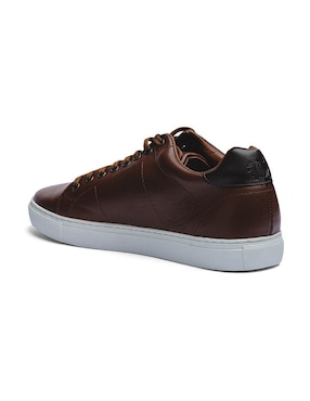 Tenis de piel Black Peppers para hombre