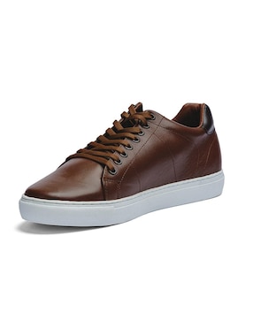 Tenis de piel Black Peppers para hombre