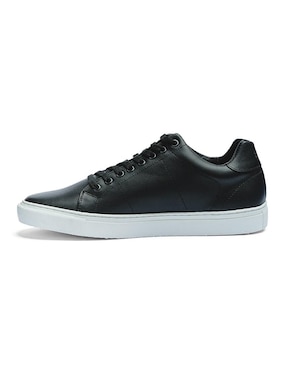 Tenis de piel Black Peppers para hombre
