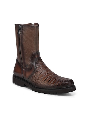 Bota Franco Cuadra de piel para hombre