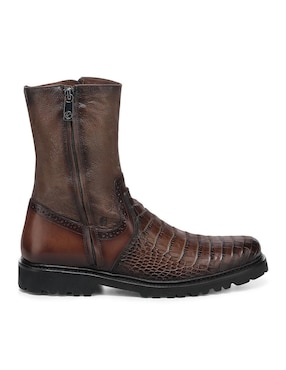 Bota Franco Cuadra de piel para hombre