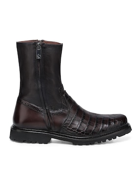 Bota Franco Cuadra de piel para hombre
