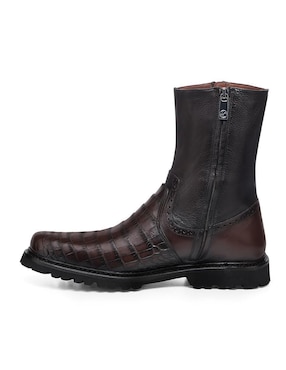 Bota Franco Cuadra de piel para hombre