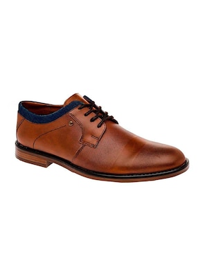 Zapato Formal RBCOLLECTION Exterior Piel Color Café