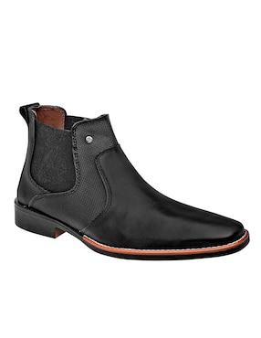 Bota RBCOLLECTION Exterior Piel Color Negro