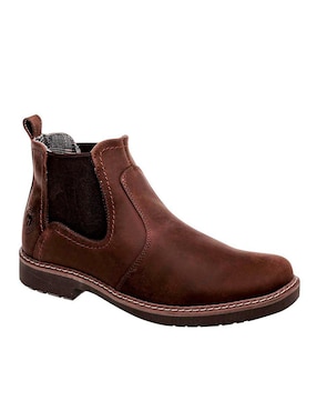 Bota RBCOLLECTION Exterior Piel Color Café