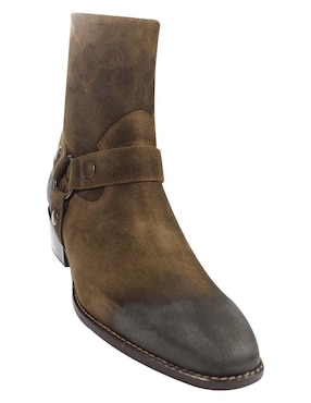 Bota Casual Leon De Gamuza Para Hombre