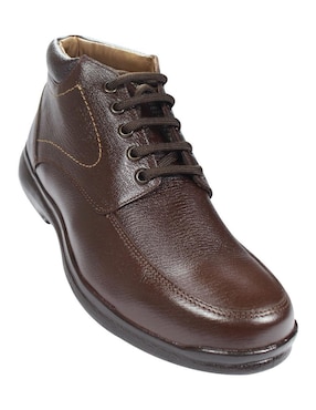 Bota Leon De Piel Para Hombre