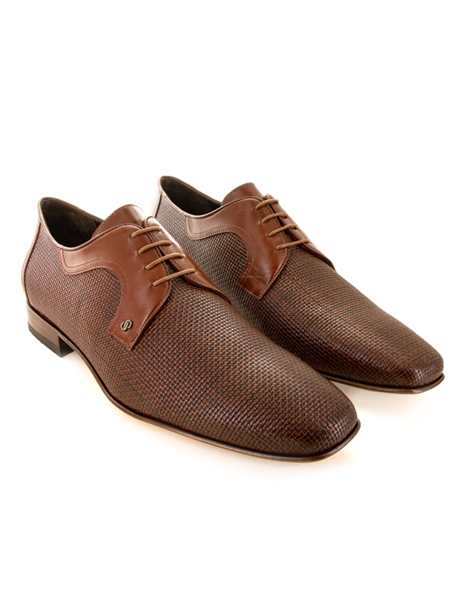 Zapato derby Jean Pierre piel brandy en Liverpool