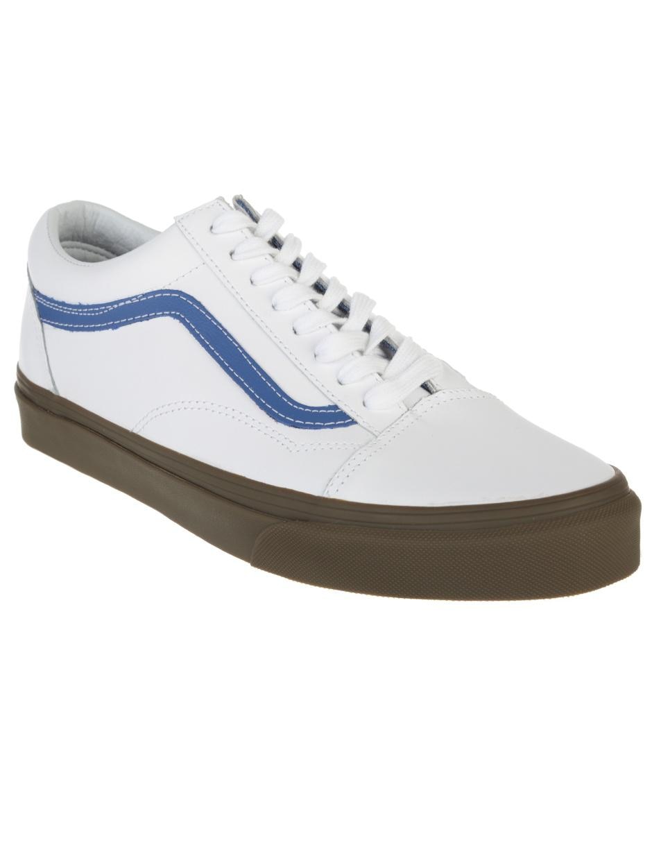 tenis vans de piel
