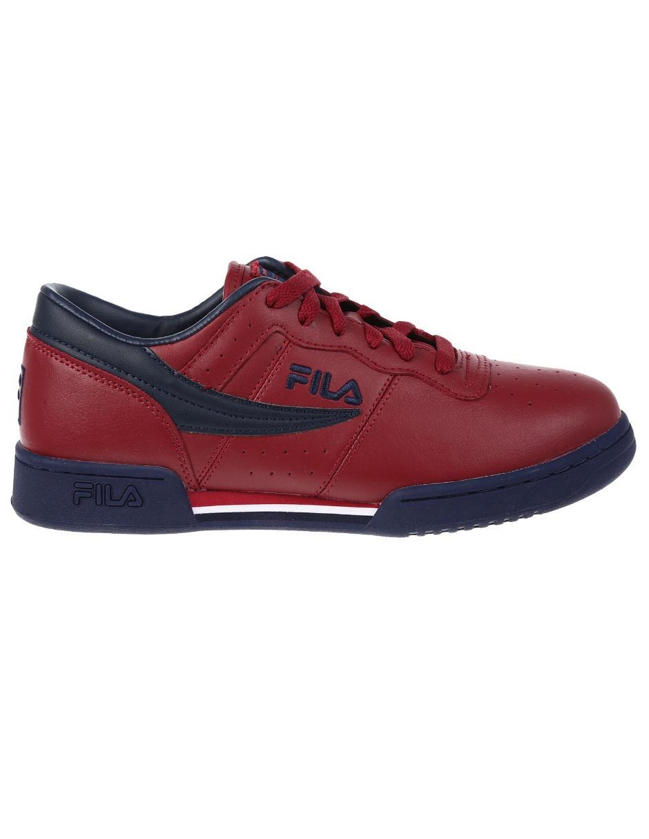 fila tenis rojos