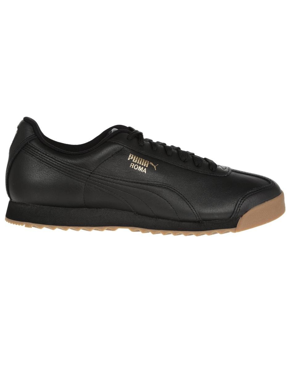tenis puma roma azul marino con blanco