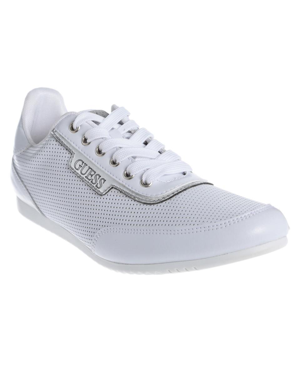 tenis blancos guess