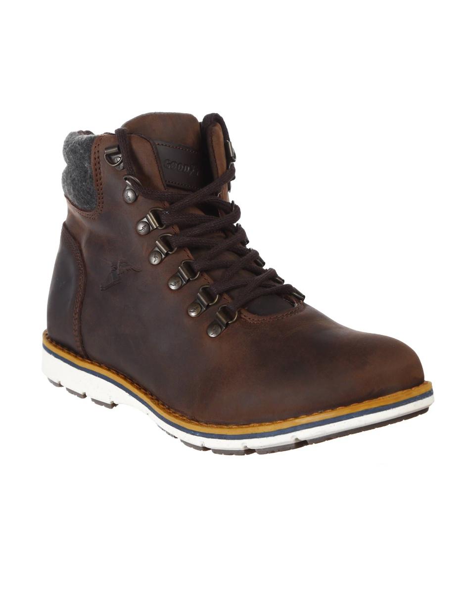 Bota Goodyear piel café obscuro en Liverpool