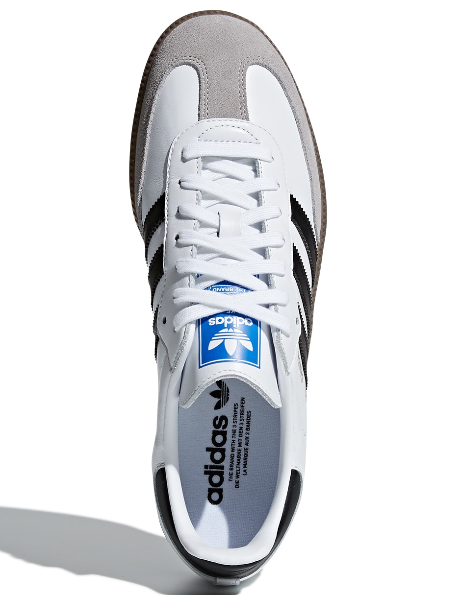 Tenis de piel samba para hombre 11