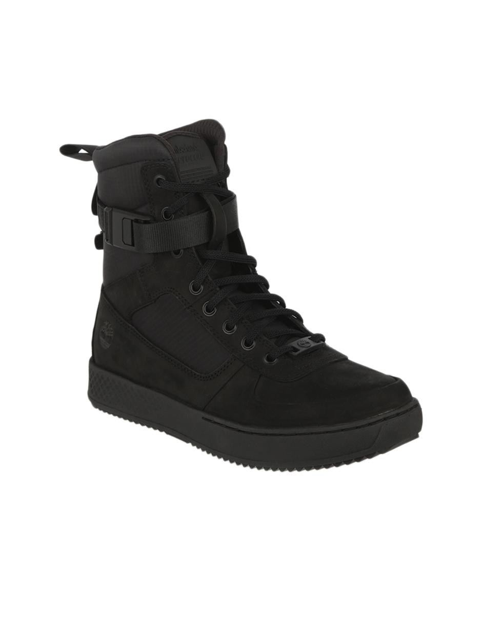 bota timberland piel negra