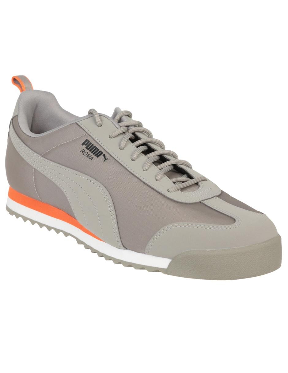 tenis puma roma grises