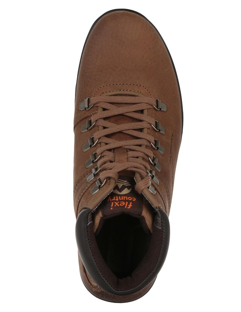 Bota piel café 4