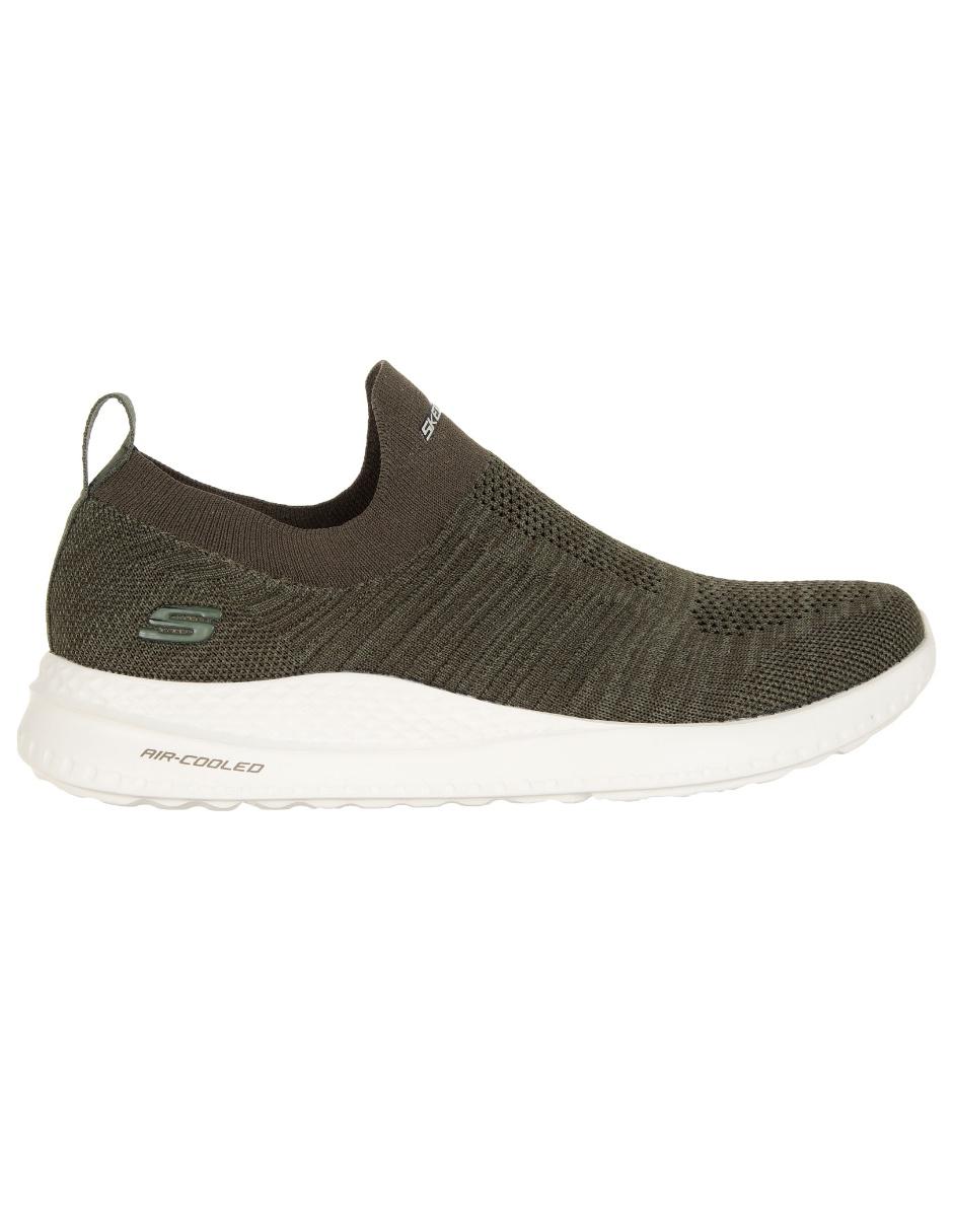 tenis skechers hombre verdes