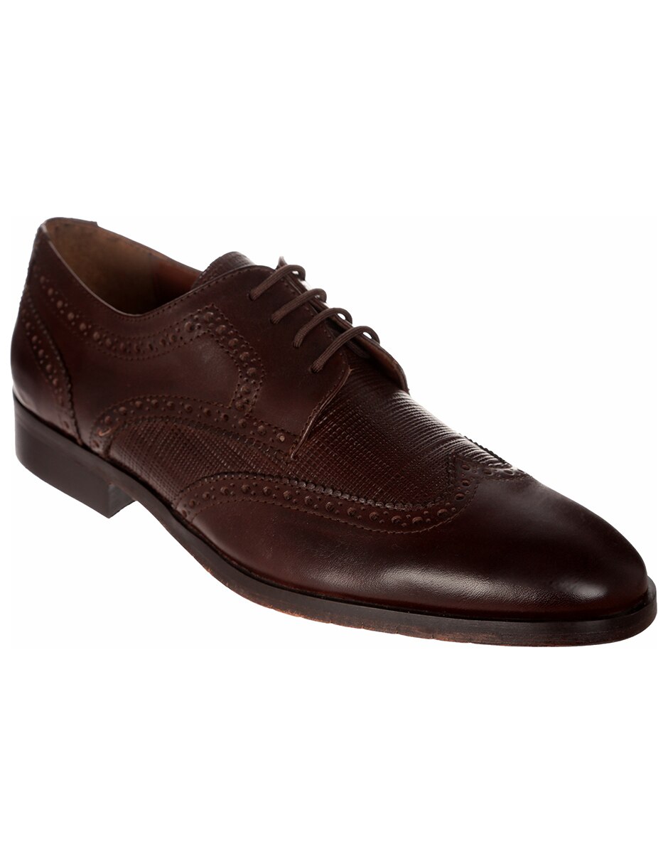 Zapato oxford JBE piel café en Liverpool