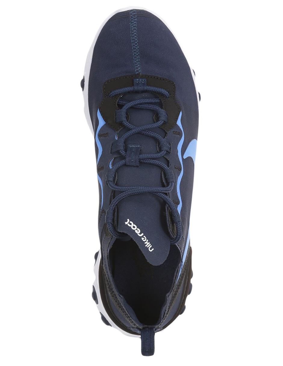Tenis Nike React Element 55 azul en Liverpool