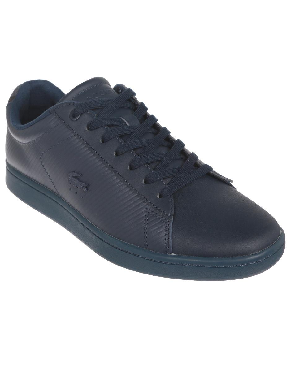 Tenis piel azul marino |