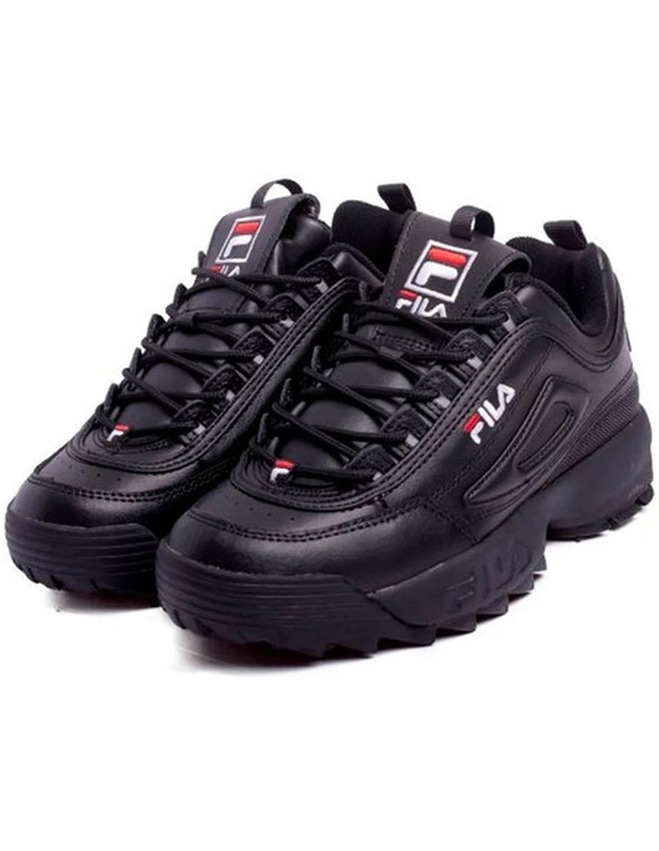 Fila disruptor cheap hombre negras